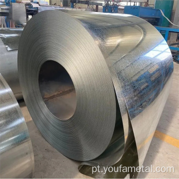 Q235/Q355 SPCC SPHC Hot Dipped Galvanized Aço Bobina